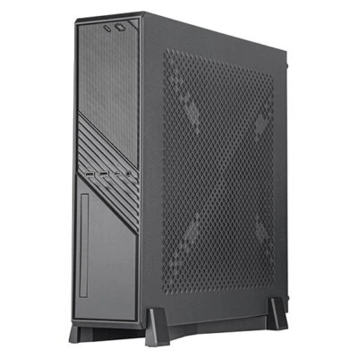 Silverstone SST-ML12B Milo 12 Slim Compact Mini-ITX Case - Image 1 of 4