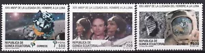 Guinea Equatoriale 1994 Edifil 189/91 25° Anniv. Primo uomo sulla luna MNH VF - Foto 1 di 1