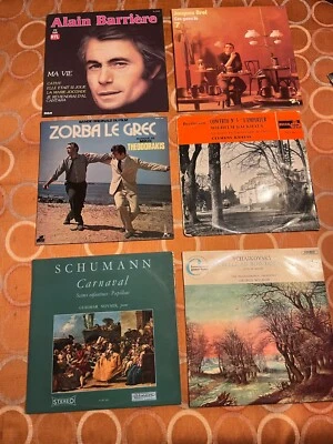 Gros lots de 52 Vinyles 33 Tours Divers - Photo 1/4