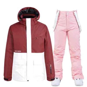 Waterproof Windproof Snowsuit Winter Ski Suit Snowboarding Skiing Set Keep Warm - Picture 1 of 54