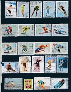 D397510 Laos Nice selection of VFU (CTO) stamps - Picture 1 of 1
