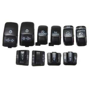 Hand Control Switch Housing Cover Switch Cap kit For Harley Road Glide FLHTK AU - Picture 1 of 10