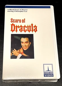 SCARS OF DRACULA  BETAMAX THORN EMI NOT VHS CHRISTOPHER LEE - Imagen 1 de 7