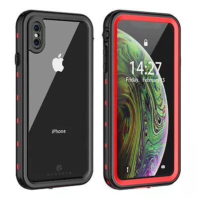Funda impermeable a prueba de golpes a prueba de suciedad para Apple iPhone Xs Max XR Foto 1 de 4