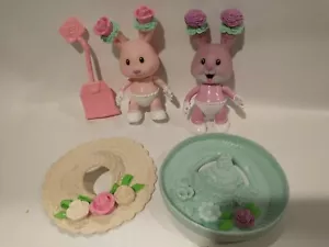 Vintage Tea Bunnies Bunny Tea Bunnies Bunny Rabbit Kidsview TBG Figure - Picture 1 of 12
