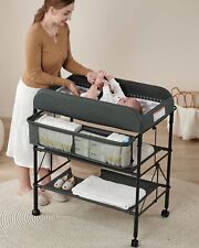 Portable Changing Table, Foldable Baby Changing Table, Changing Station for I...