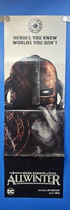 Póster Plegado 12"x 36" Caballeros Oscuros de Acero Todo Invierno - Imagen 1 de 2