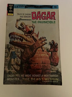 VintageTales of Sword and Sorcery Dagar The Invincible No.2 Gold Key Comics 1972 Foto 1 de 3