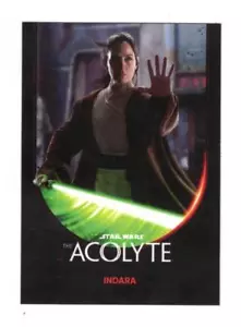Disney + Star Wars The Acolyte Season 1 (TV) 5 Card Set Promo Card #3 Indara - Picture 1 of 1