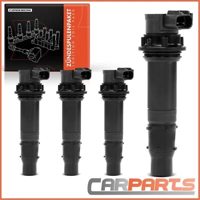 4x Bobine Kerzenschachtzündspule 2-Polig pour Yamaha YZF 2002 YZF-R1 1000 2003 - Photo 1/4