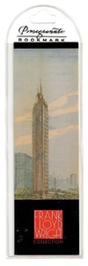 Vintage Bookmark Frank Lloyd Wright Golden Beacon Chicago Illinois - Picture 1 of 2