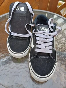 NEU Vans Damen-Sneaker 1x getragen! 1 Std. gr. 40 weiss-schwarz NP 79.99 - Bild 1 von 3