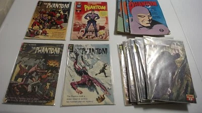 Gran lote de cómics de The Phantom Frew KING Moonstone Dynamite LLAVE DORADA Harvey ¡RARO! Foto 1 de 4