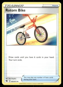 Rotom Bike 063/073 Champions Path Pokemon TCG trading card - Picture 1 of 2