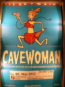 Cavewoman 2012 - Konzert-Poster A1 - Picture 1 of 1