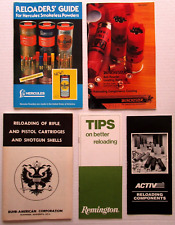 Gun Booklets Smokeless Powders Reloaders Guide Ammunition Ammo - E6J