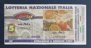 36149 30/tt Biglietto LOTTERIA NAZIONALE Italia 1996 - Bild 1 von 1