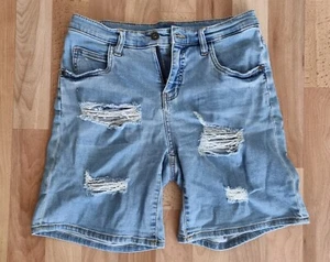 Damen Shorts Jeans destroyed blau Gr. 36 NEU - Bild 1 von 3