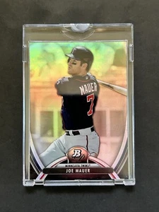 Joe Mauer Minnesota Twins HOF 2013 Bowman Platinum 1/1 Topps Vault - Picture 1 of 6