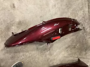 2008 08 PIAGGIO BV 250 scooter BODY SIDE Right Left SIDE COVER L.H. Burgundy - Bild 1 von 5