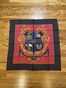 polo silk scarf