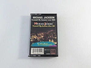 MICHAEL JACKSON FAREWELL MY SUMMER LOVE Cassette Tape OG 1984 Funk Soul Rare - Picture 1 of 3