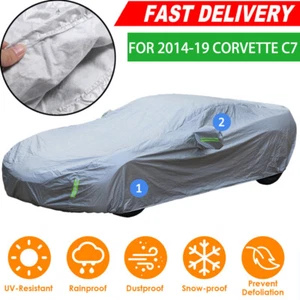 Cubierta completa de protección contra todo tipo de clima impermeable para exteriores para Corvette C7 2014-17 - Imagen 1 de 16
