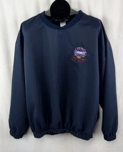 Jimmie Johnson Wind Breaker Pull Over Vtg Augusta Sportswear Lowe's Racing XL - Picture 1 of 8