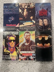 Action Vhs Lot - Picture 1 of 3