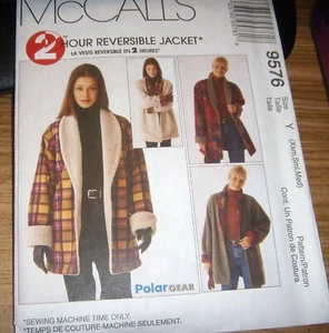 SCHNITT 70er VINTAGE McCALLS WINTERMANTEL GEBRAUCHT GRÖSSE SM-SML-MED - Bild 1 von 1