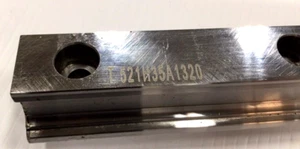 Thomson T 521H35A1320 Linear Guide Rail 17 Hole 52" Length 85mm Between Holes - Picture 1 of 6