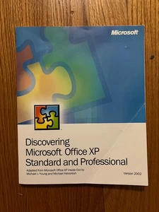 Entdecken Microsoft Office XP Professional & Standard Version 2002 Handbuch Buch - Bild 1 von 1