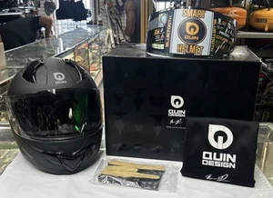 Quin Design - Quin Ghost Carbon Smart Helmet | M 57-58CM | Used - Bild 1 von 20