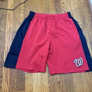 Washington Nationals Shorts Herren Größe L Rot Blau MLB Baseball - Bild 1 von 6
