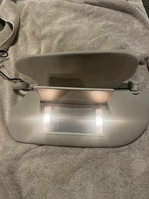 1998-2005 Lincoln Town carro visor solar esquerdo direito conjunto par bege bronzeado fabricante de equipamento original✨ - Imagem 1 de 4