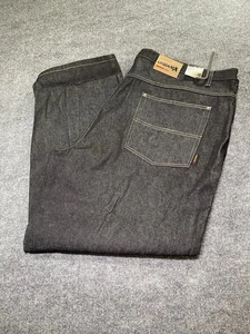 Jeans UrbanX Para Hombre Talla W52 L32 Lavado Oscuro Pierna Recta Denim Hecho en Rusia - Imagen 1 de 13