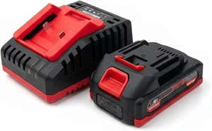 Batteria Di Ricambio 21V 4.0aH Agli Ioni di Litio per Motosega Forbici - Foto 1 di 8