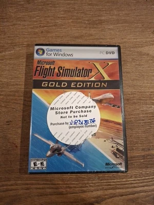 Microsoft Flight Simulator X Gold Edition PC Windows Videojuego NUEVO PRECINTADO Foto 1 de 4