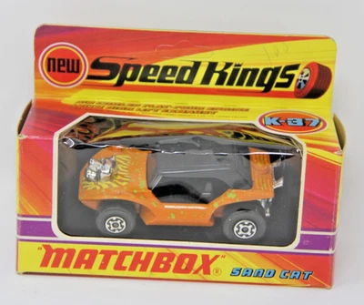 MATCHBOX SPEED KINGS K-37 SAND CAT M584 1970's New In Box unpunched Rare - Image 1 of 4