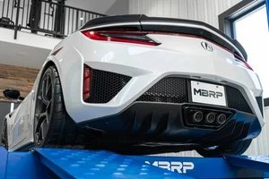 MBRP 3" Armor Pro T304 Triple Rear Exit CatBack Exhaust For 2017-2022 Acura NSX  - Foto 1 di 10