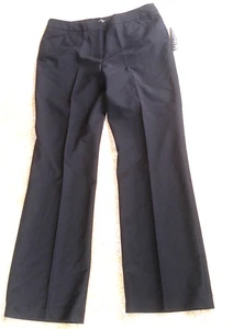 NICOLE MILLER SIZE 10 NWT BLACK WOMENS DRESS PANTS BN243 - Picture 1 of 6