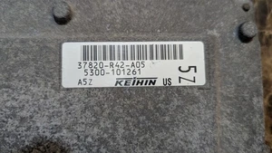 ECM 37820-R42-A05 08-10 Honda Accord K24 manual transmission engine - Picture 1 of 3