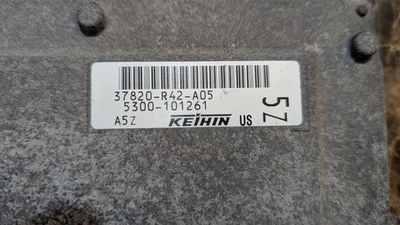 ECM 37820-R42-A05 08-10 Honda Accord K24 manual transmission engine - Image 1 of 3