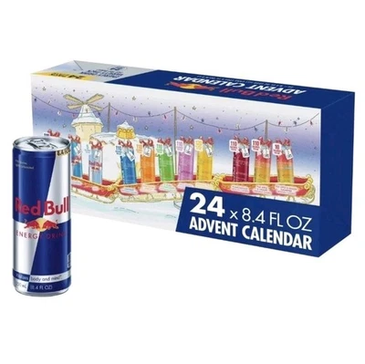 Red Bull Energy Drink Variety Advent Calendar Pack 2025 - READY TO SHIP - Image 1 of 3