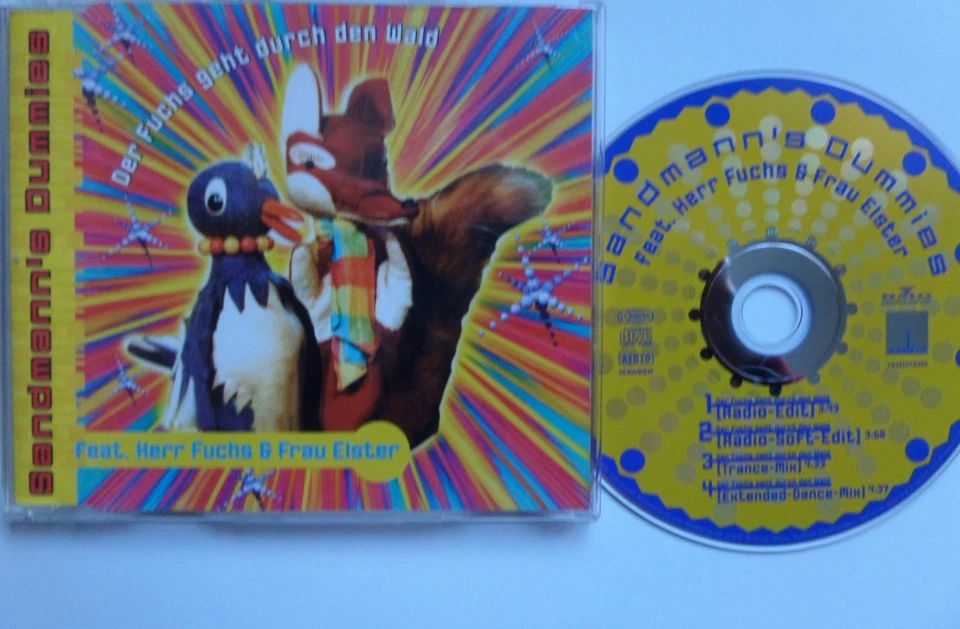 MAXI CD Sandmann's Dummies Feat. Herr Fuchs & Frau Elster – Der Fuchs geht.... - Bild 1 von 1