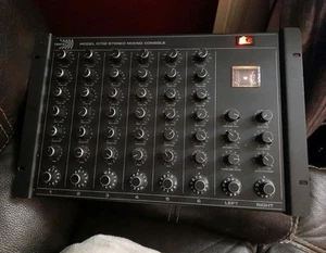 Biamp 6702, Stereo Mixing Console, 6 Ch . Mixer Works In Great Condition - Picture 1 of 7