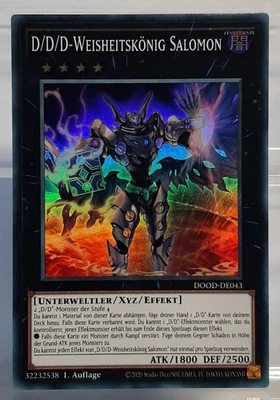 D/D/D-Weisheitskönig Salomon - SR - DOOD-DE043 - Doom of Dimensions - DE/NM - Bild 1 von 2