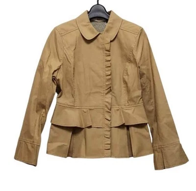 Chaqueta TORY BURCH Delia Caqui Beige Talla 4 Foto 1 de 4