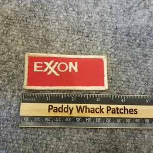 Vintage Exxon Patch Petrolio Gas Divisa da Lavoro AC1 - Foto 1 di 2