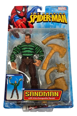 FIGURA DE COLECCIÓN SANDMAN EL INCREÍBLE SPIDERMAN LEYENDAS DE MARVEL MOSC 6" TOY BIZ 2006 Foto 1 de 4